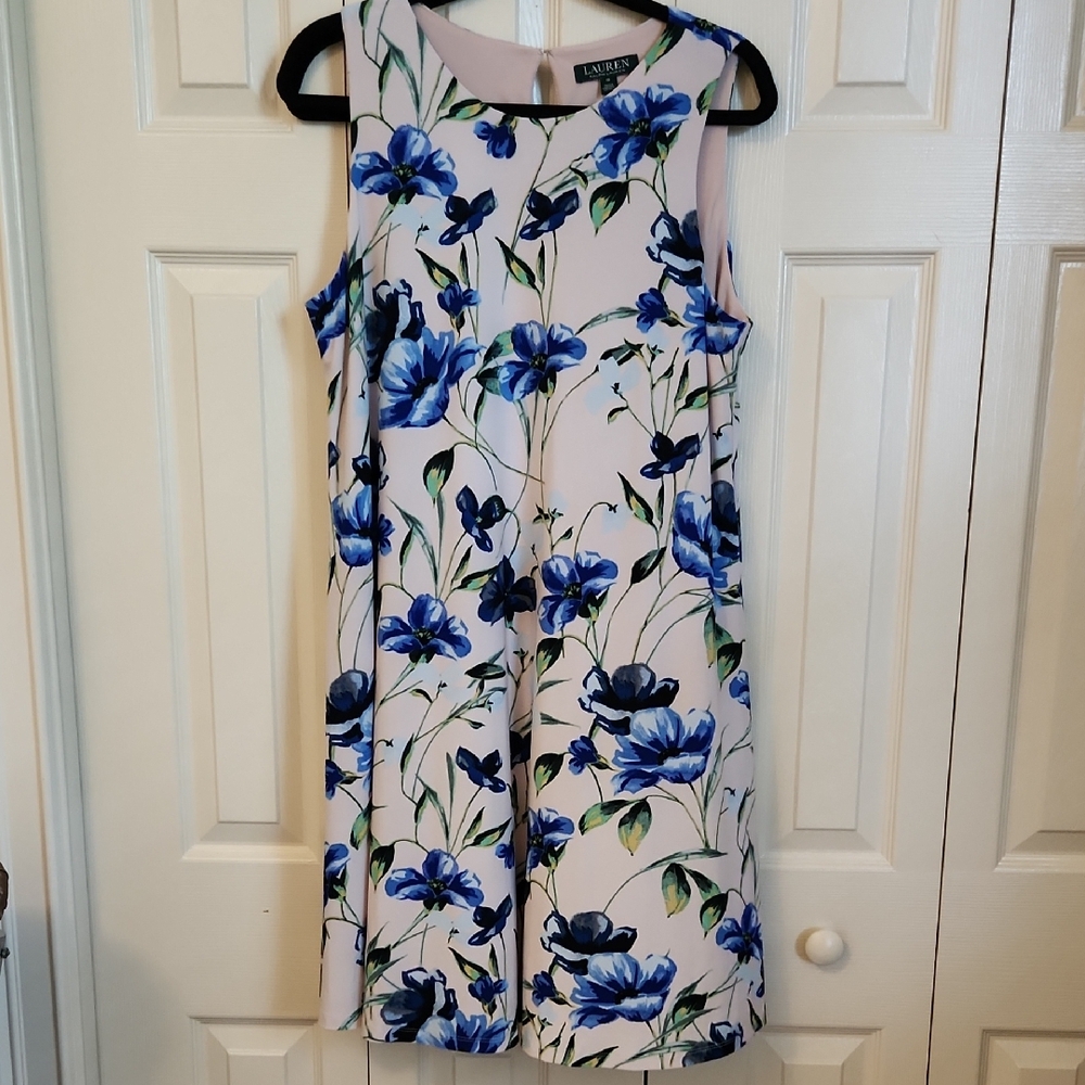 Lauren Floral Sleeveless Dress